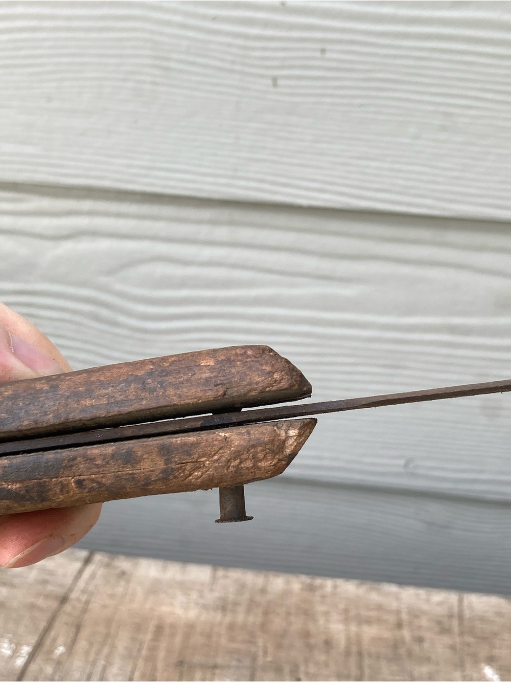 Damaged! Vintage Farm Knife 16” Long - Picture 8 of 11